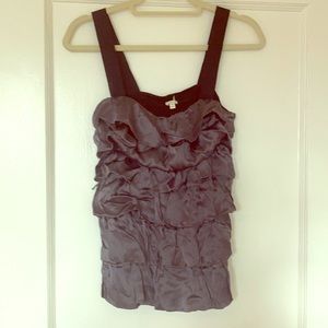 Georgous J Crew Dress Top with sash Small